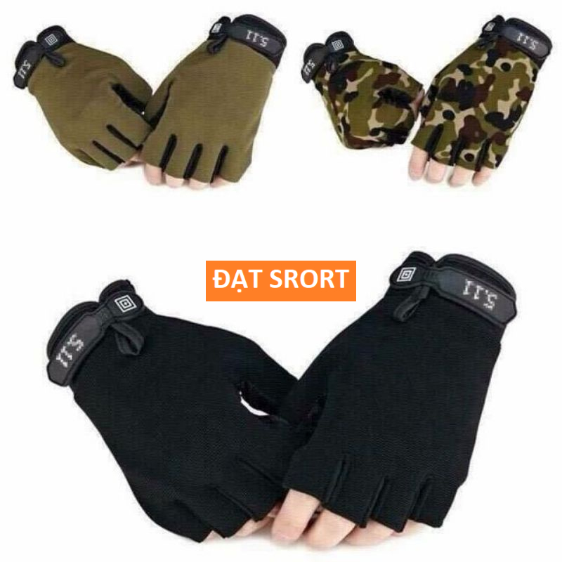 Găng Tay 5.11 Phượt - Bao Tay Thể Thao - Tập Tạ - Lái Xe Máy- Du Lịch - Dã Ngoại - Thời Trang - Cao Cấp - Sports - PUBG.