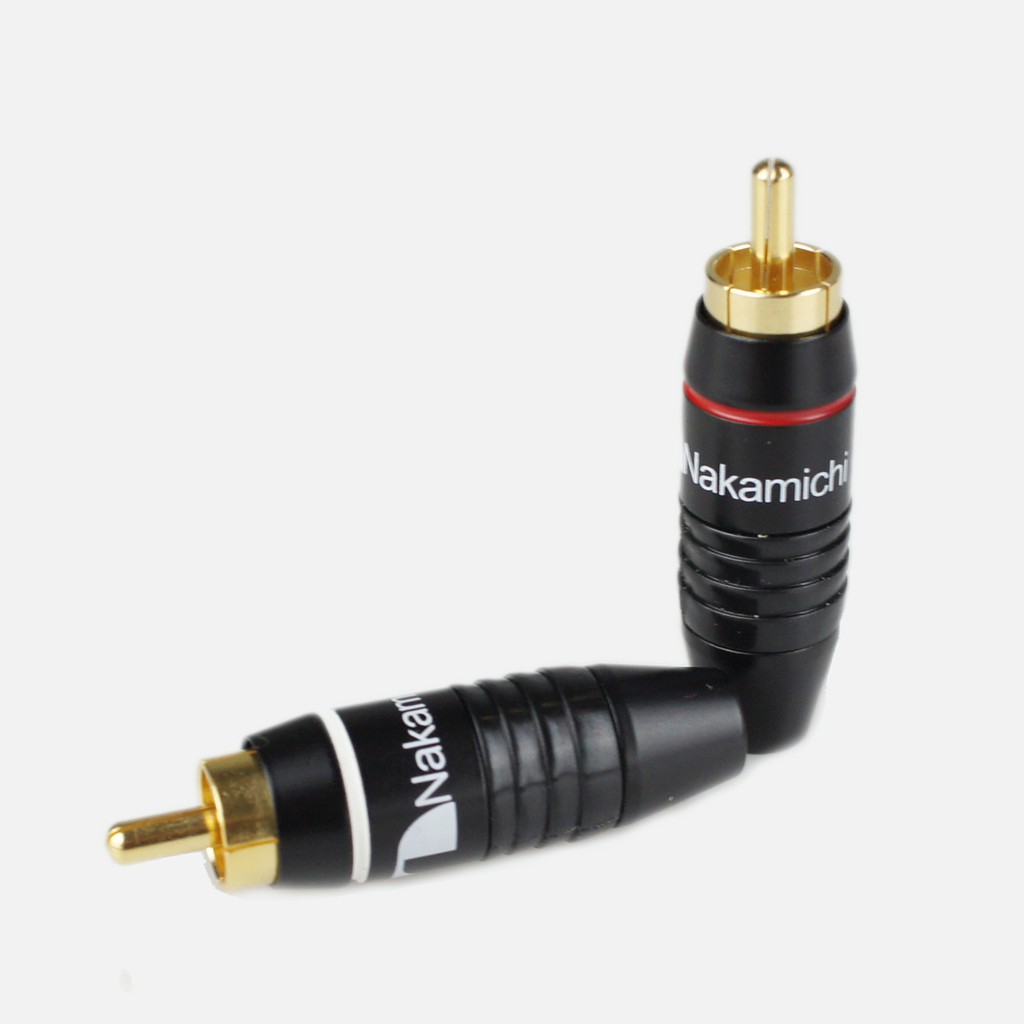 02 cái Jack AV Hoa Sen NaKamichi cao cấp / Jack RCA / Jack Bông Sen