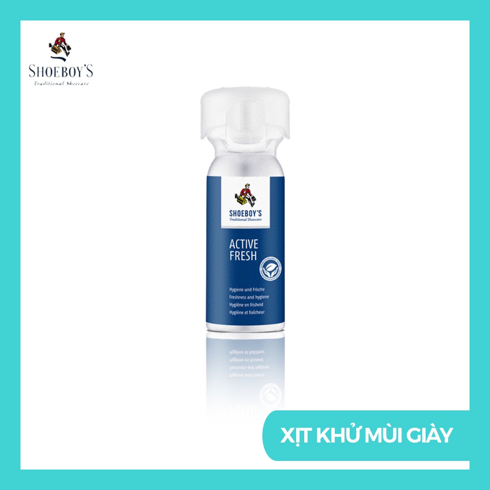 Combo Xịt chống thấm + Xịt khử mùi giày Shoeboy - Bình xịt nano chống thấm - Khử mùi giày Shoeboy's