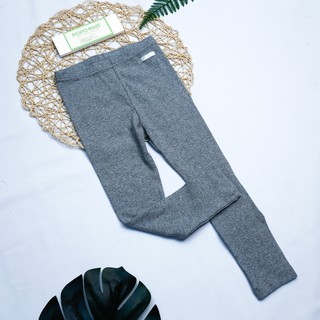 Quần leggin bé gái (Sz 15-28kg) lưng cao len tăm xuất Hàn xịn 100% COTTON KHÔNG BAI NHÃO [Hình thật]