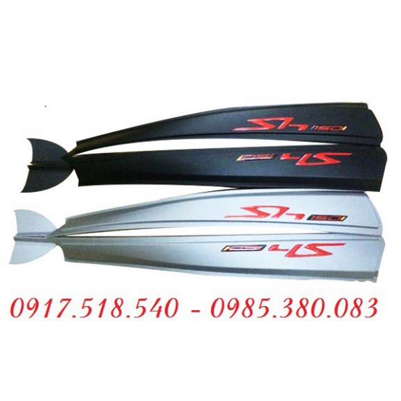 Nẹp sườn độ kiểu Sh Ý cho SHVN 2012-2016 Ảnh thật Sp