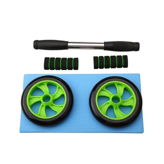 Con lăn tập bụng bánh xe đôi AB Wheel