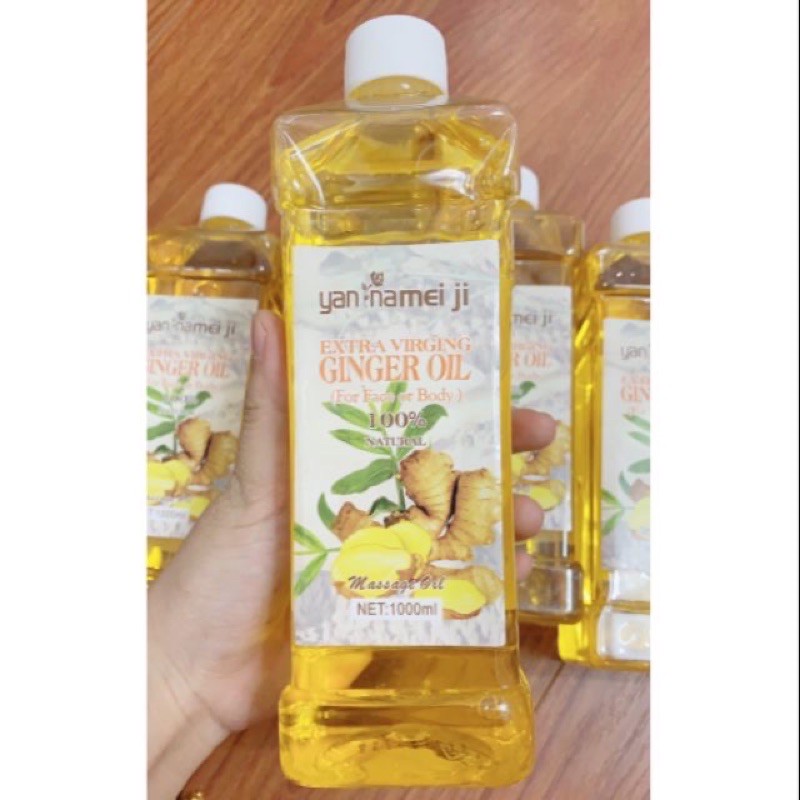 Dầu gừng massage body , đả thông kinh lạc chai 500ml