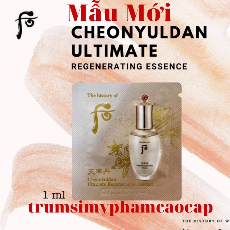 Tinh Chất Tái Sinh Whoo Cheonyuldan date 2025