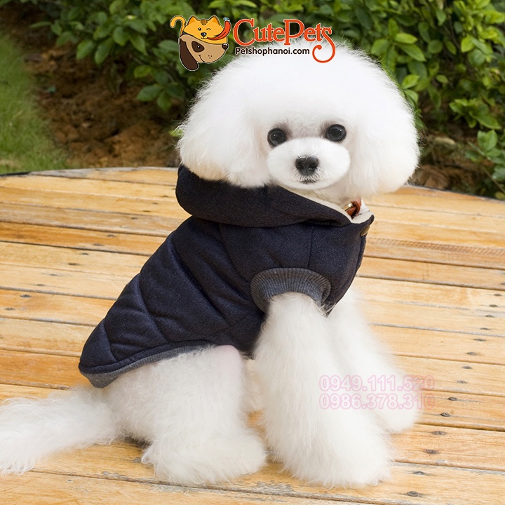 Áo mùa đông cho chó mèo Trademark BABY lót nỉ - Cutepets