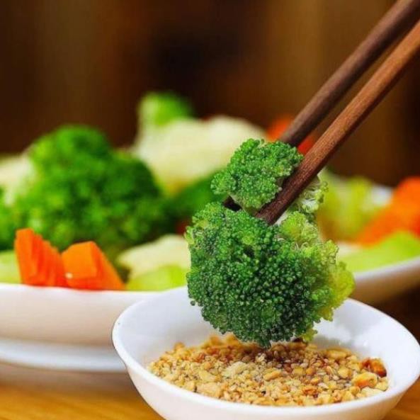 500g Muối lạc vừng chay Keto ăn được (Lạc đỏ vừng đen)- Sức Khỏe Vàng | BigBuy360 - bigbuy360.vn