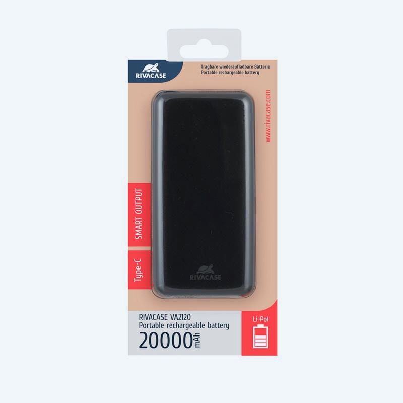 Sạc dự phòng chính hãng RIVACASE VA2120 20.000 mah thương hiệu Đức