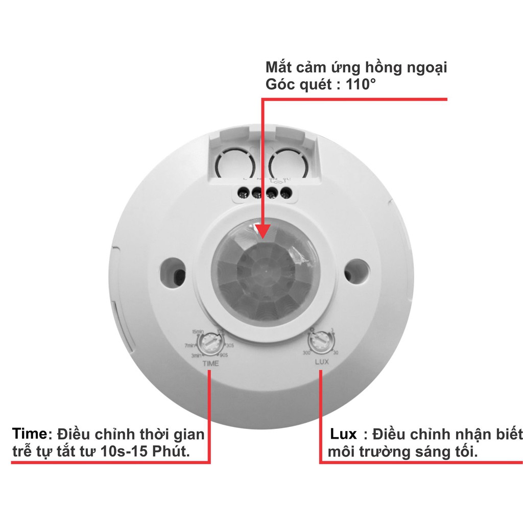 Công tắc cảm ứng hồng ngoại Zenko-P002