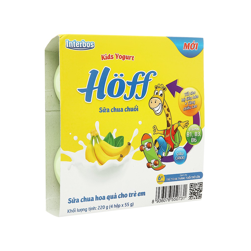 Sữa chua Hoff vị chuối