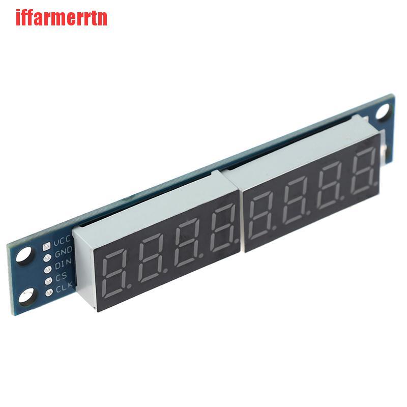 {iffarmerrtn}MAX7219 LED Dot Matrix 8 Digit Digital Tube Display Control Module For Arduino YRS