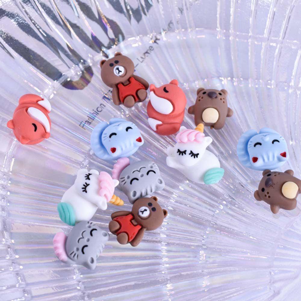 Phụ Kiện Trang Trí Móng Tay Hình Động Vật Hoạt Hình Xinh Xắn