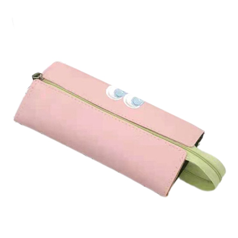 Túi Đựng Bút Chì Sức Chứa Lớn Có Khóa Kéo Họa Tiết Dễ Thương Tinh Tế