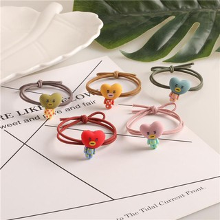 Chun cột tóc hình bts tata