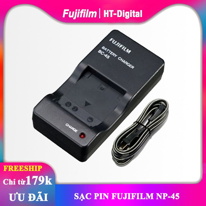 Sạc pin BC-45 cho pin máy ảnh Fujifilm NP-45 (Bảo hành 6 tháng)