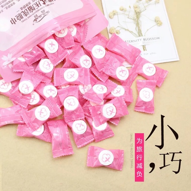 Khăn giấy nén siêu sạch