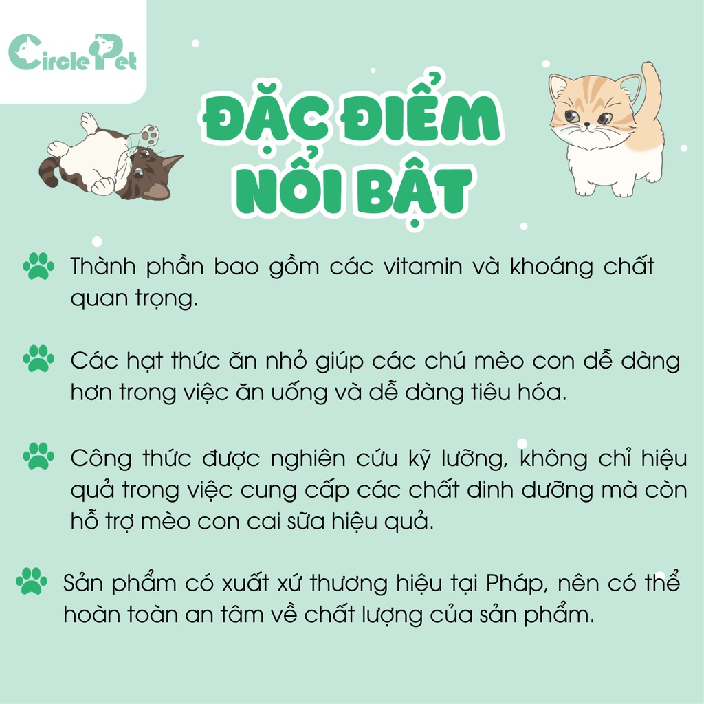 Thức ăn Royal Canin Mother-Baby Cat Tăng Cường Sức Khỏe Dành Cho Mèo Mẹ Và Mèo Con Dưới 4 Tháng 400gr/2kg - Circle Pet