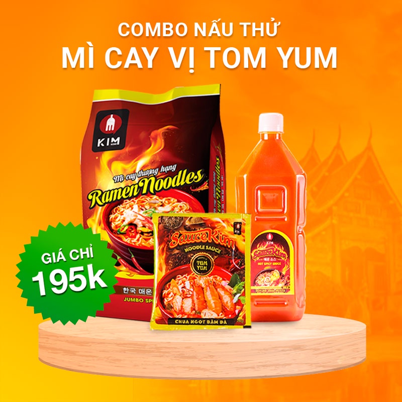 COMBO 12 PHẦN MÌ CAY HOÀN CHỈNH