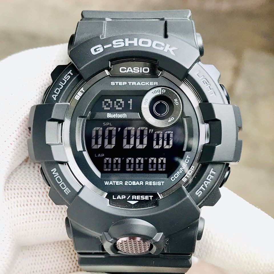 ĐỒNG HỒ NAM CASIO G-SHOCK GBD-800-1BDR – NAM – QUARTZ (PIN) – DÂY CAO SU