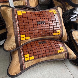 Gối trúc mây siêu thoáng, siêu mát (kèm ruột gối)