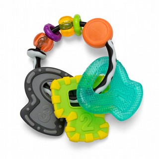 Gặm nướu hình chìa khóa kèm xúc xắc hạt vòng Infantino 6570