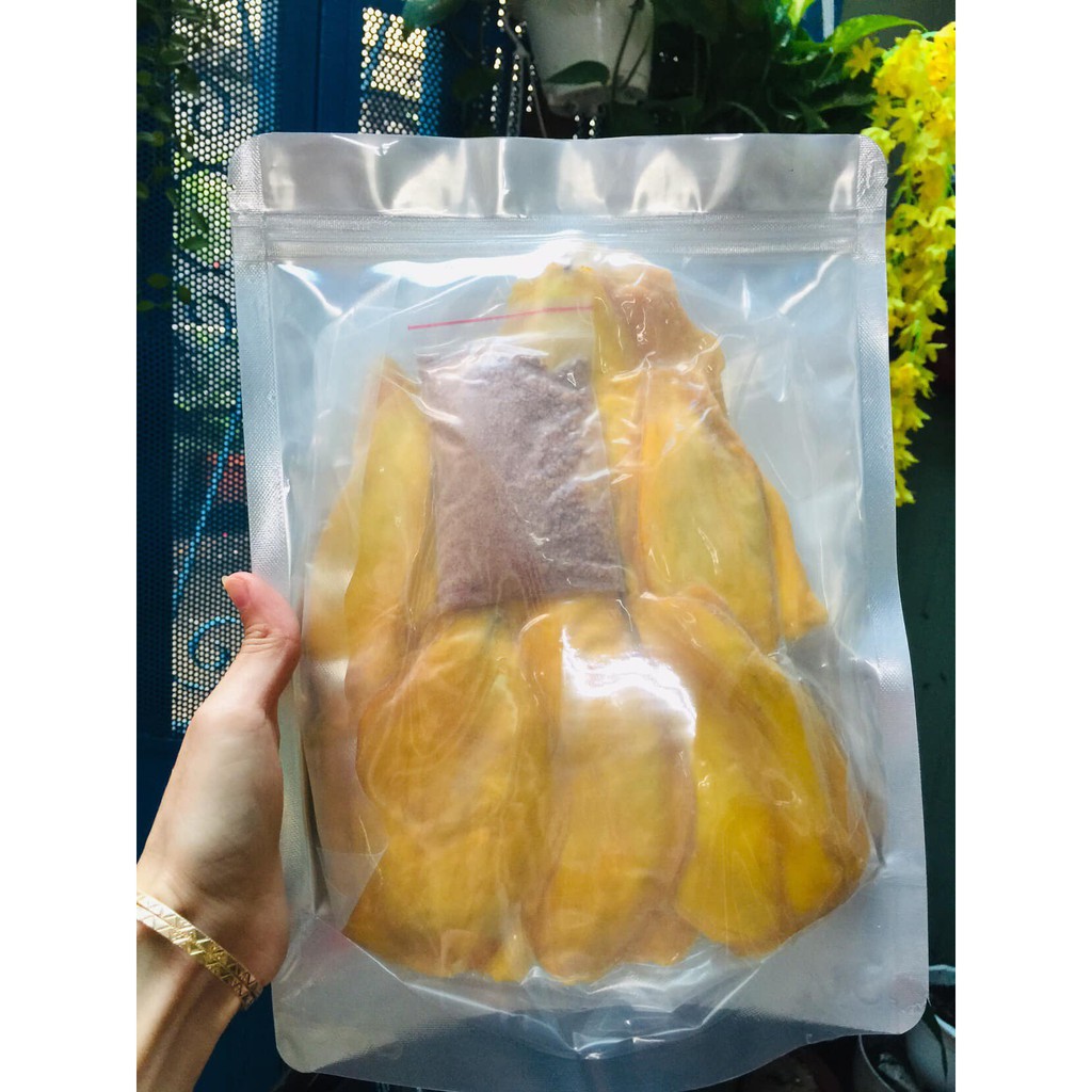 400g xoài sấy dẻo chua chua ngọt ngọt nhẹ, xoài chín sấy nên thơm dẻo ngon