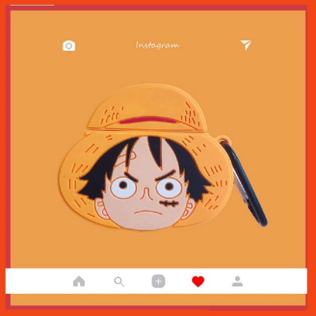 Airp.0ds Case ⚡Freeship ⚡ Vỏ Bọc Airp.0ds Cute Luff.y Case Tai Nghe Không Dây Airp.0ds 1/ 2/ i12/ Pro - TuanPhuKien75