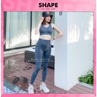 Quần legging tập gym nữ cao cấp N.a.q.i kẻ chìm [ QD206]