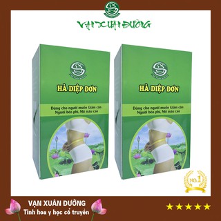 [Combo 2 hộp] Giảm cân Hà Diệp Đơn của Vạn Xuân Đường Giúp giảm mỡ bụng, giảm cân sau sinh nhanh và an toàn
