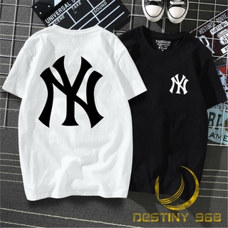 Áo thun nam nữ cotton 100% - áo thun in màu đen trắng đỏ vàng - áo thun nam nữ in chữ ny