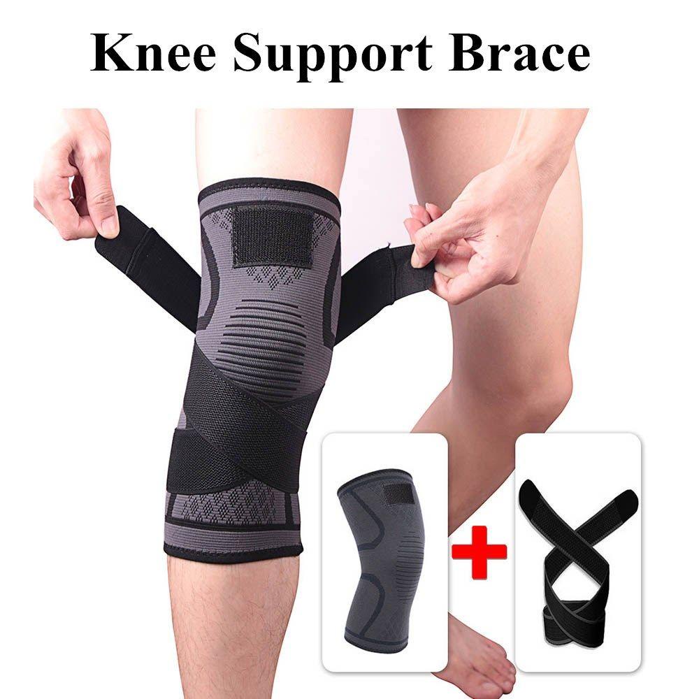 Đệm Bảo Vệ Đầu Gối Giảm Đau Có Thể Điều Chỉnh Hỗ Trợ Luyện Tập Thể Thao /