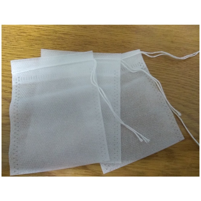 SET 10 CÁI túi lọc trà size 5x7cm, túi đựng phân tan chậm chuyên dùng cho hoa Lan cây cảnh