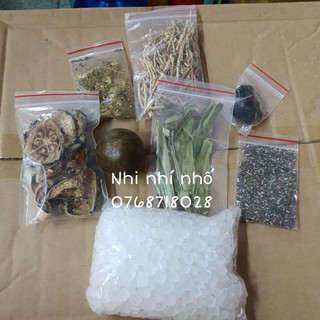 Set trà sâm bí đao 9 món