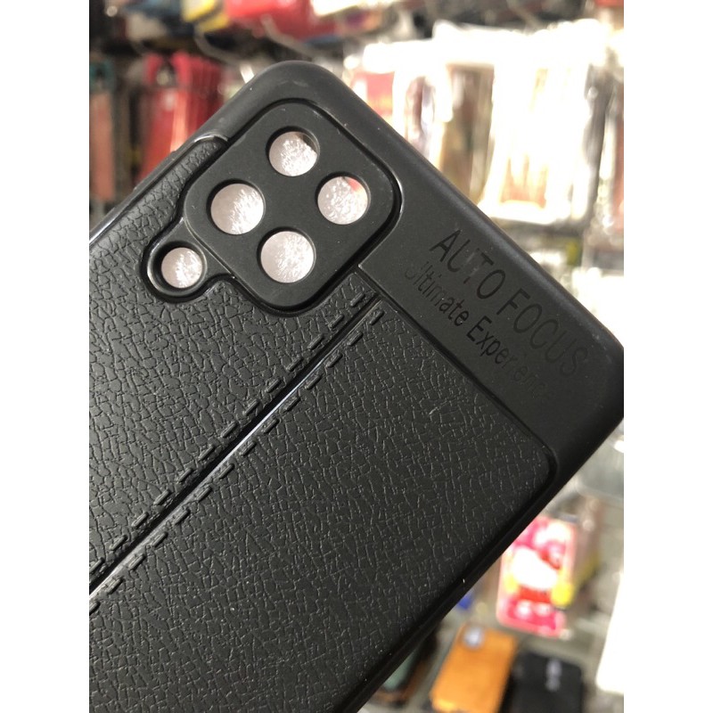 SAMSUNG A12 Ốp lưng nhựa đen dẻo trơn siêu đẹp