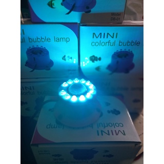 Viên đá sủi oxy có tích hợp đèn led chuyển màu cho bể cá cảnh