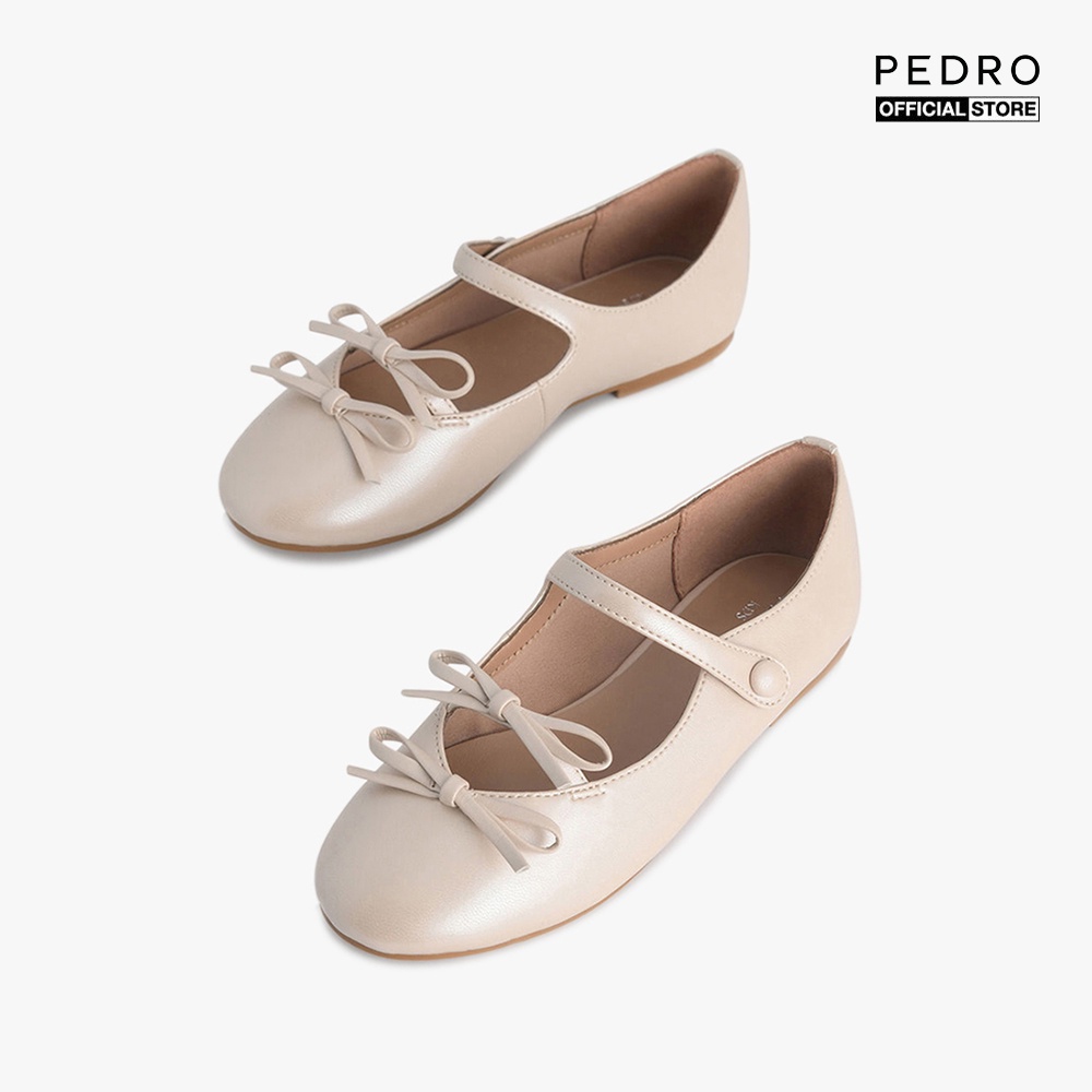 PEDRO - Giày đế bệt bé gái phối nơ nhỏ thời trang PK1-36300002-35