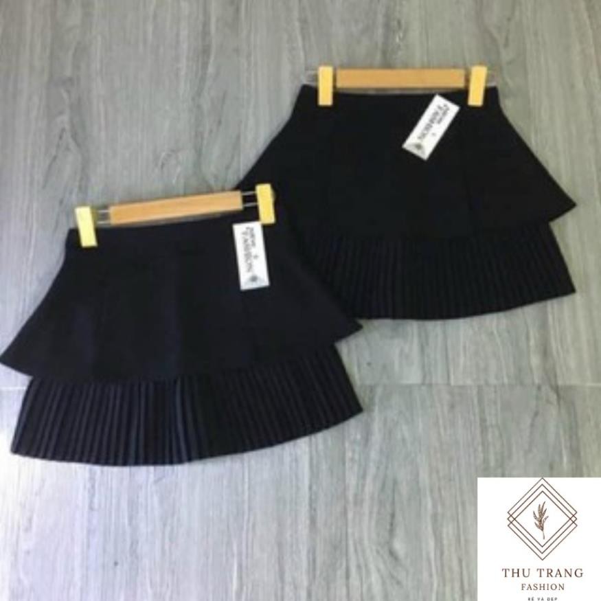 [CHẤT TUYẾT MƯA LOẠI 1] Chân Váy 2 Tầng Xếp Ly Có Quần Trong