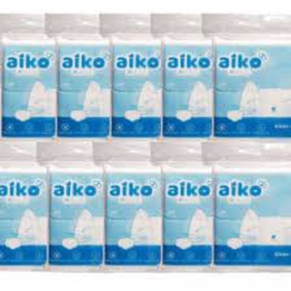Combo 10 gói khăn vải khô đa năng aiko x 270 tờ/ gói