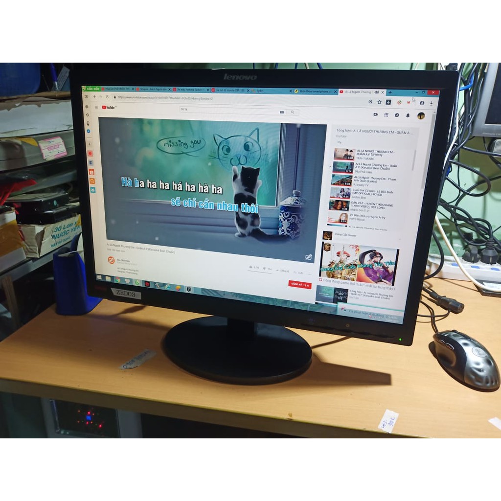 Màn hình Lenovo 22 inch L2251P Hàng xách tay sáng đẹp siêu bền | BigBuy360 - bigbuy360.vn