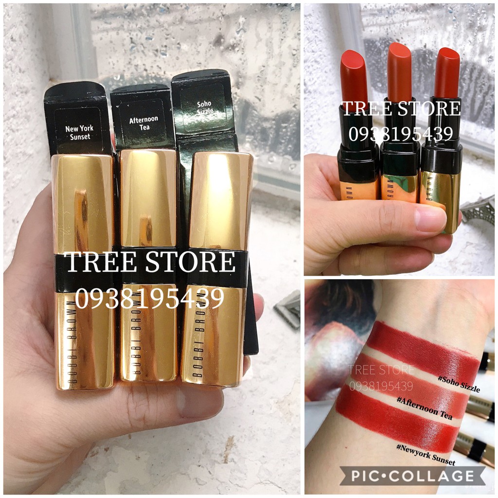 [PHÂN PHỐI CHÍNH HÃNG] Son Bobbi Brown Luxe Lip Color