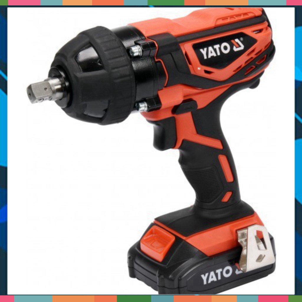 Súng mở bulong 1/2" dùng pin 18V Yato YT-82804 - Công cụ sửa chữa chuyên nghiệp