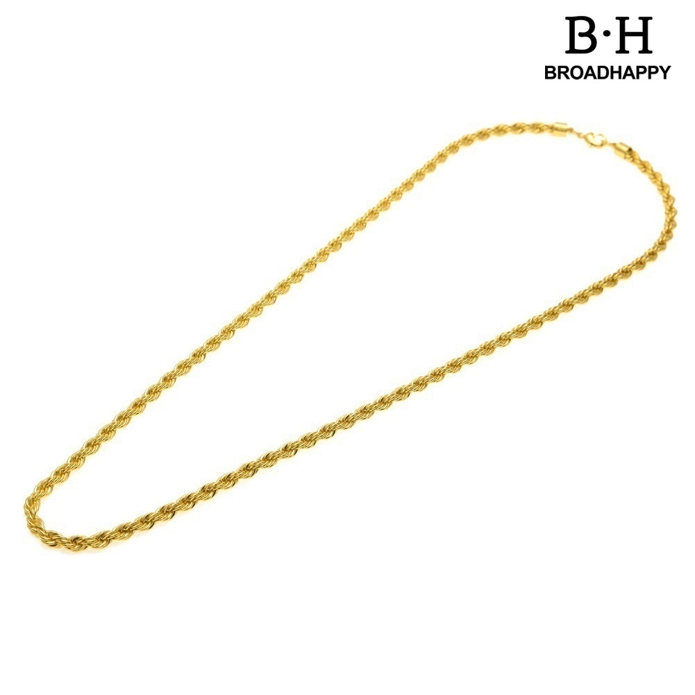Vòng cổ Mạ Vàng 3mm Thời Trang Cho Nam Nữ