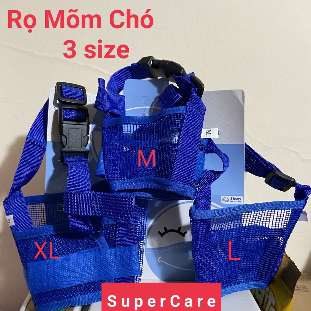 RỌ MÕM DỄ MANG CHO CHÓ BẰNG VẢI LƯỚI NHẸ MỀM & CHẮC CHẮN