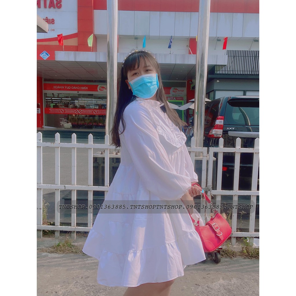 [Mã SKAMSALEP6 giảm 10% tối đa 100K đơn 150K] ĐẦM CỔ BÈO NÚP BIGSIZE 60-90KG ẢNH THẬT 100% | BigBuy360 - bigbuy360.vn