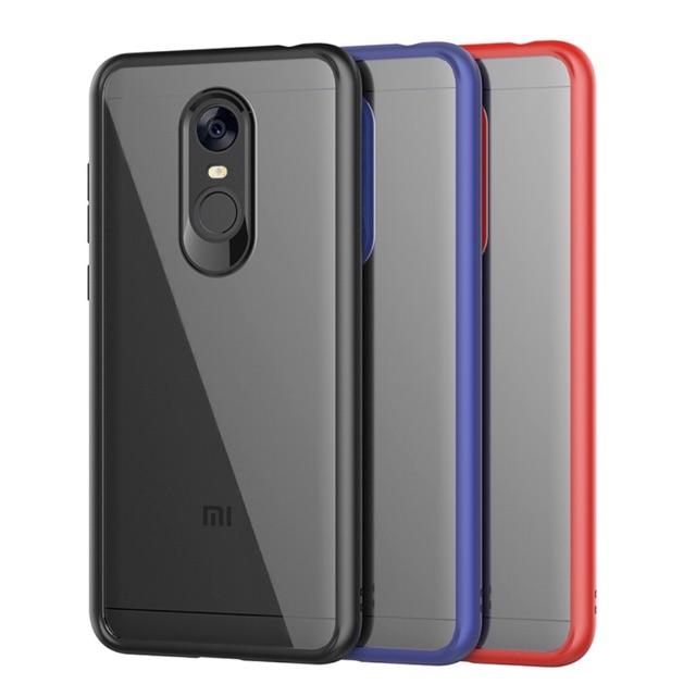 Ốp lưng Xiaomi Redmi 5 Redmi 5 Plus Mặt Kính iPaky - Viền Nhựa dẻo (Hộp)