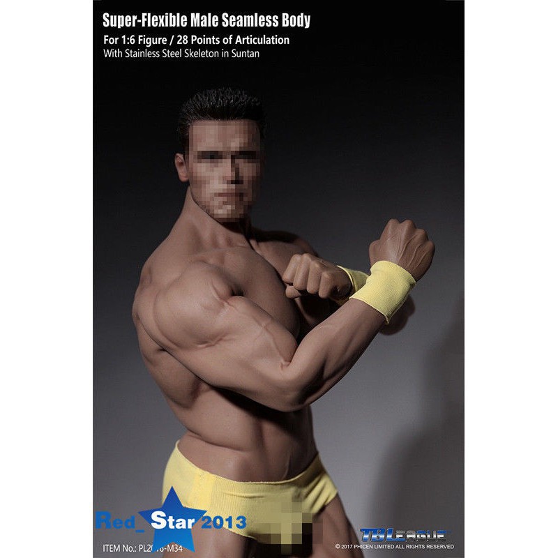 TBLeague Phicen PL2016-M34 1/6 Super-Flexible Muscular Male strong Body Figure