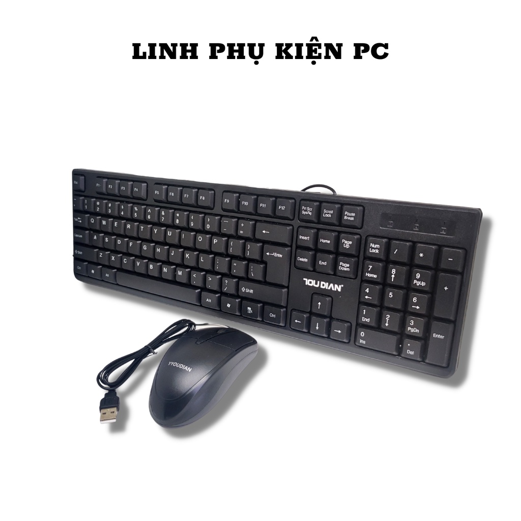 Bộ phím chuột văn phòng goldtech k98 và M89 giá rẻ bảo hành 12 tháng