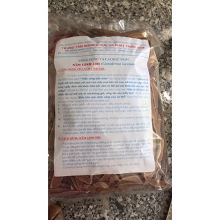 NẤM LINH CHI THÁI LÁT GÓI 500G VIỆN DI TRUYỀN NÔNG NGHIỆP