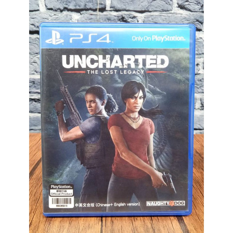 Đĩa Cd Bd Ps4 Ucharted Lost Legacy... Cho Máy Chơi Game Bluray Playstation4