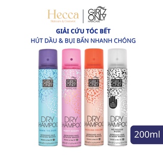 Dầu Gội Khô Girlz Only Party Nights / Dawn 'Til Dusk / Dazzling Volume / No Residue Nude 200ml