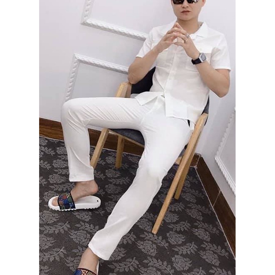 Quần Đũi Dài Nam Chất Mềm Mịn Mát Thông Hơi Thoáng Khí Co Giãn Nhẹ Dễ Dàng Vận Động